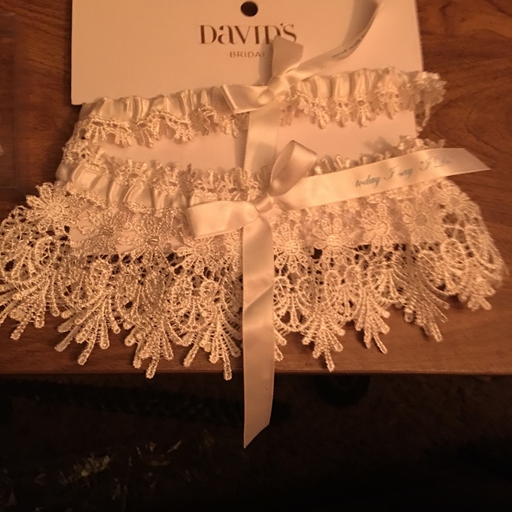 Today I Say I Do Wedding Garter